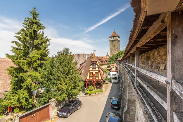 Historische stad van Rothenburg ob der Tauber