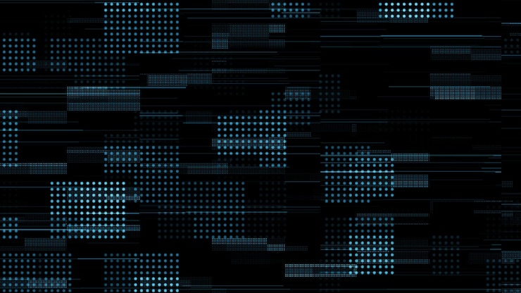 Photo hitech digital technology concept futuristic abstract cyberspace background data center server internet speed artificial intelligence geometric artificial intelligence tech backdrop 3d rendering
