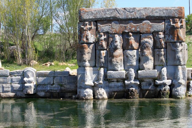 Photo hittite monument eflatun pinar turkey