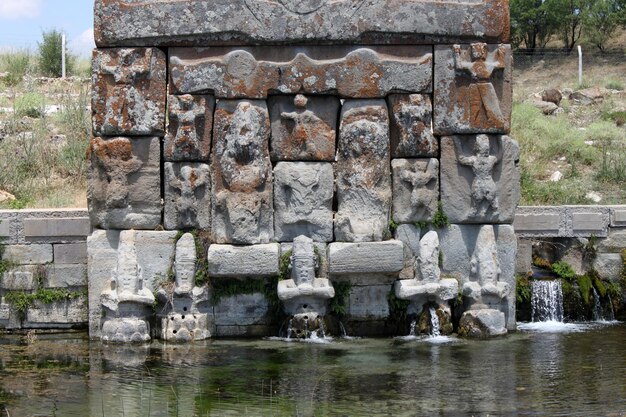 Hittite monument Eflatun Pinar Turkey