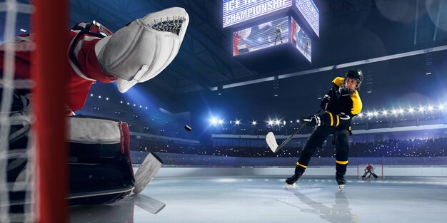 Photo hockey players