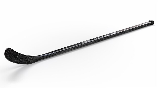 Фото hockey stick on the background of an ice hockey stick with puck