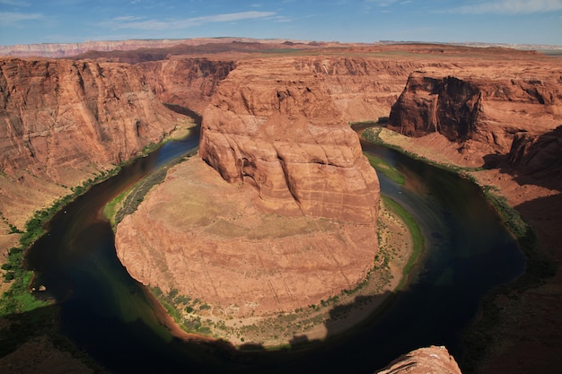 Foto hoefijzer colorado in arizona, de vs