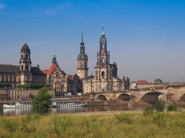 Hofkirche church in Dresden