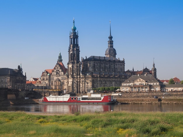 Hofkirche church in Dresden