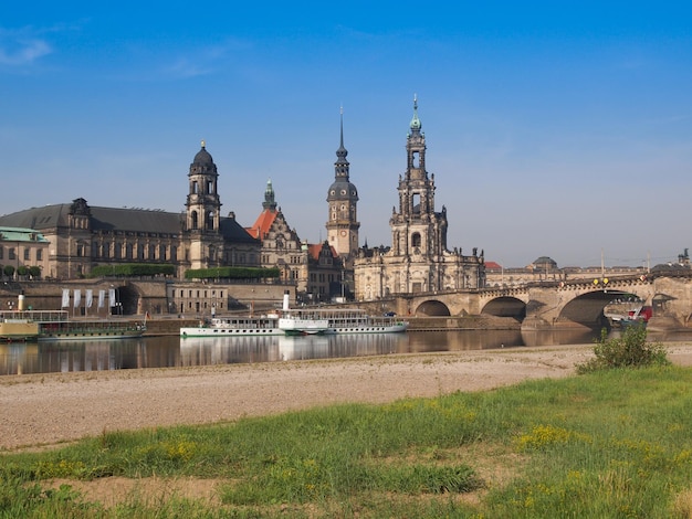 Hofkirche church in Dresden