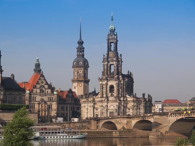 Hofkirche church in Dresden