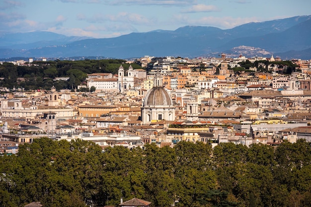 Hoge mening van Roma, Lazio, Italië.