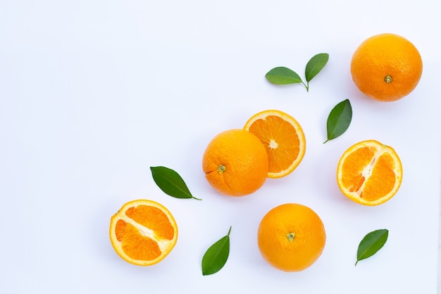 Hoge vitamine C Sappig en zoet Vers oranje fruit
