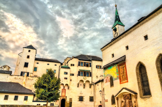 Hohensalzburg Fortress in Salzburg Austria