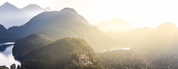 Hohenschwangaukasteel in Fussen Beieren, Duitsland