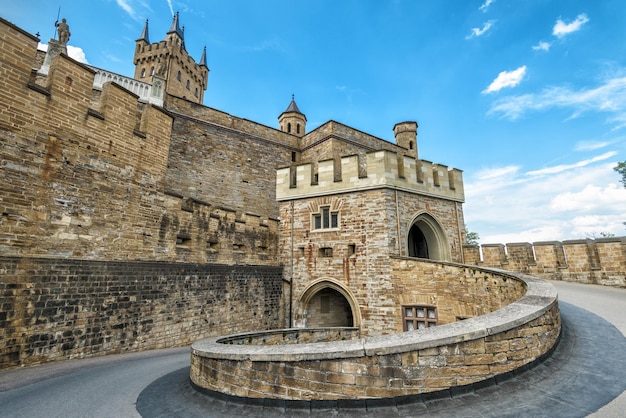 Hohenzollern Castle closeup Germany