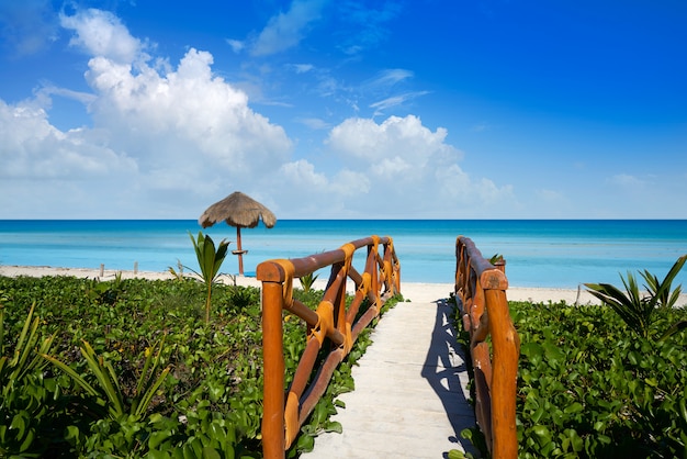 Photo holbox island turquoise in quintana roo mexico