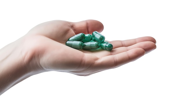 Holding cannabis capsules