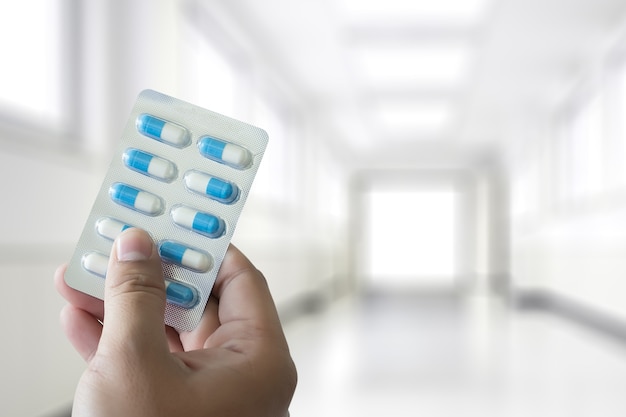 holding at drugstore pack birth control pills