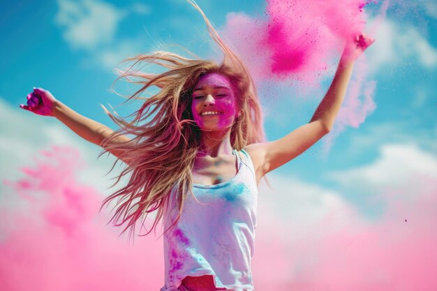 holi color festival barcelona 2025