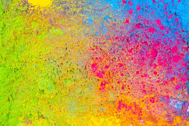 Holi 컬러 파우더 배경 전통적인 holi 페인트 텍스처