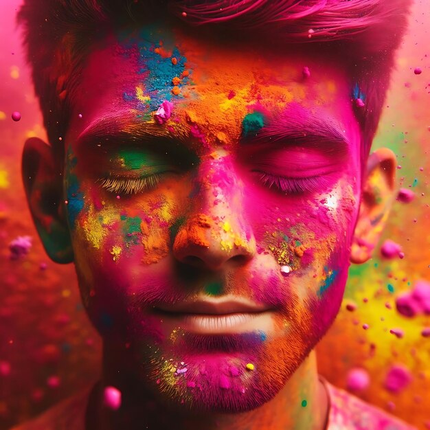 holi colours