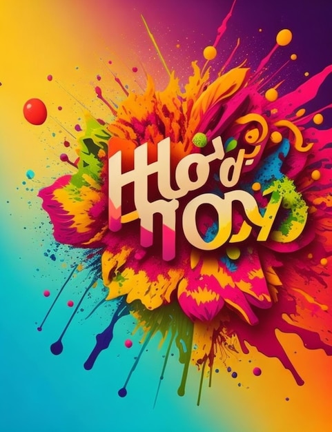 Holi day background