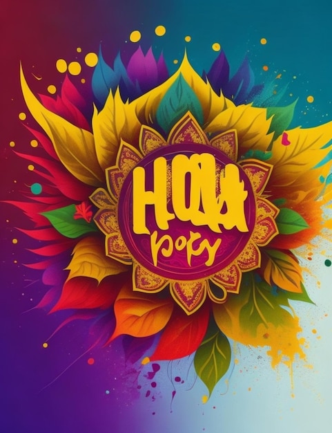 Holi day background