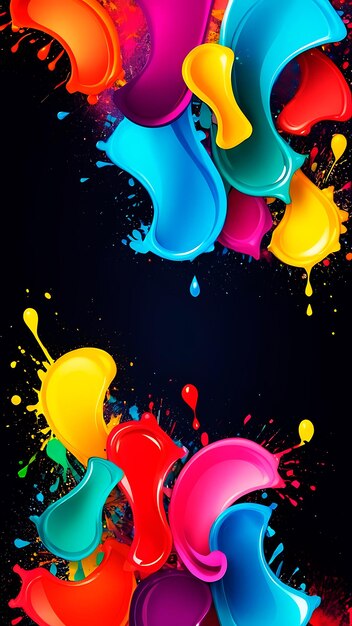 Holi festival background banner poster