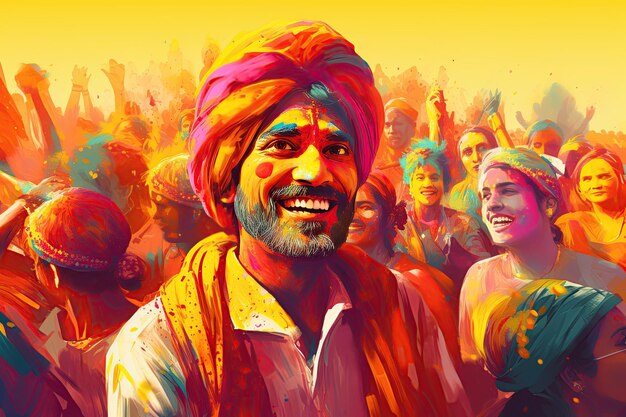 holi which state celebrates