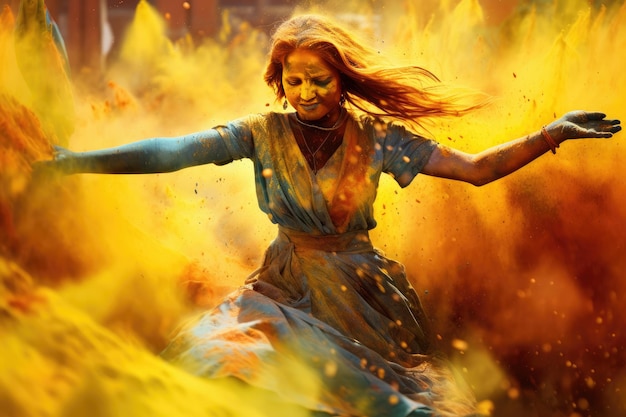 Holi in India celebration