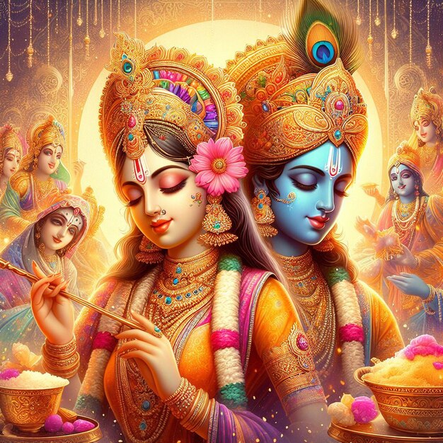 radha kishan holi