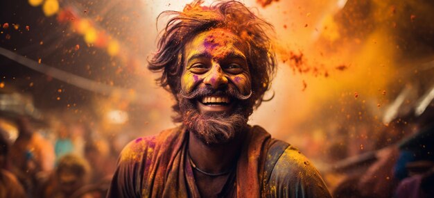 Foto holi vieren