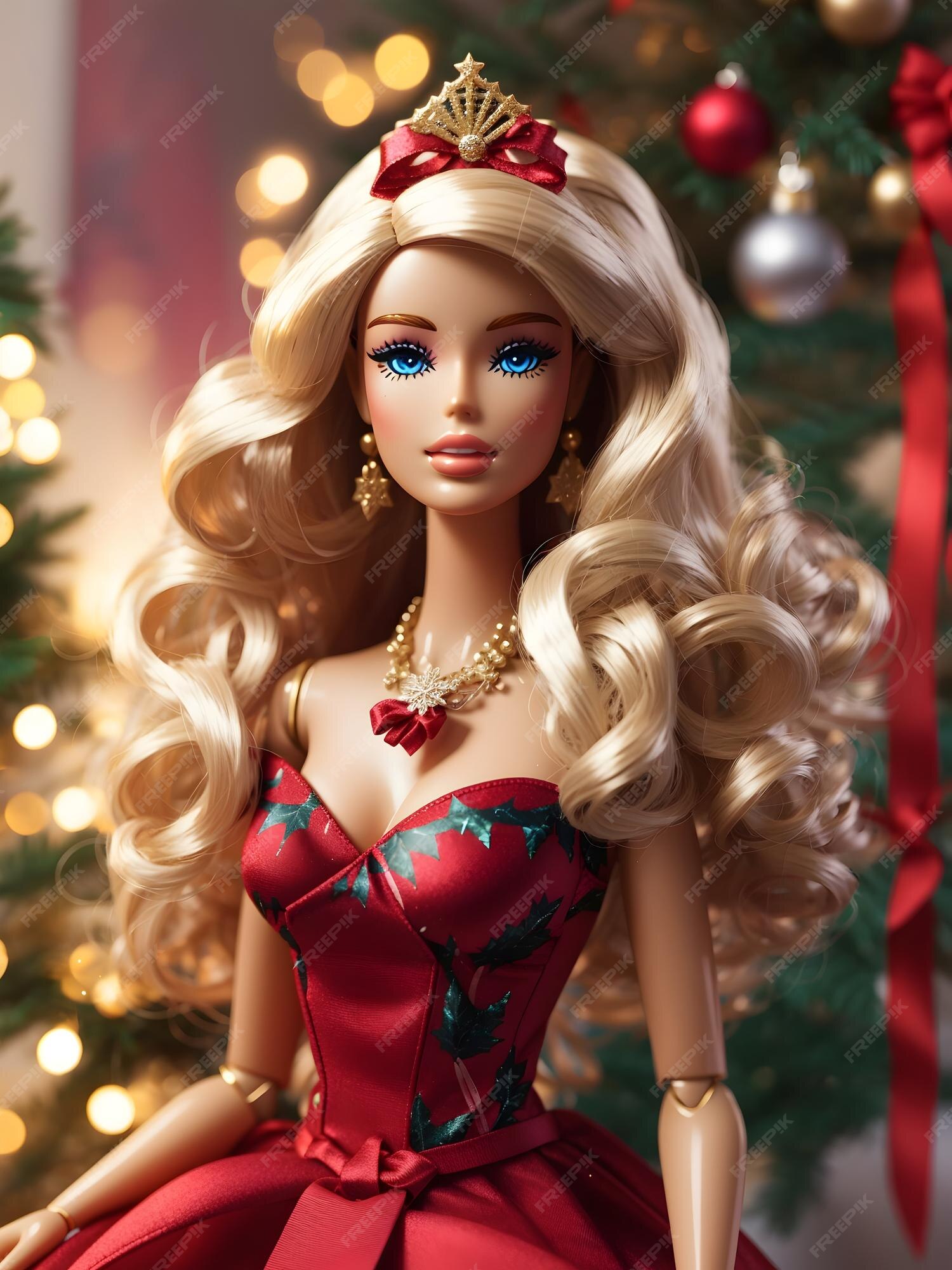 Premium AI Image holiday barbie
