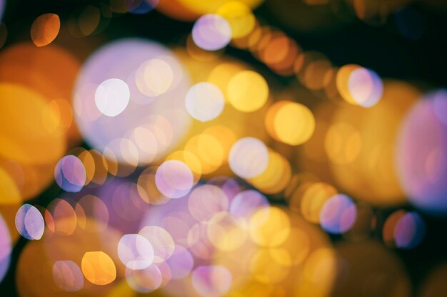 Holiday bokeh Abstract Christmas background Colorful abstract bokeh