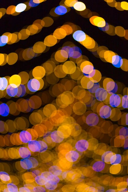 Holiday bokeh Abstract Christmas background Colorful abstract bokeh