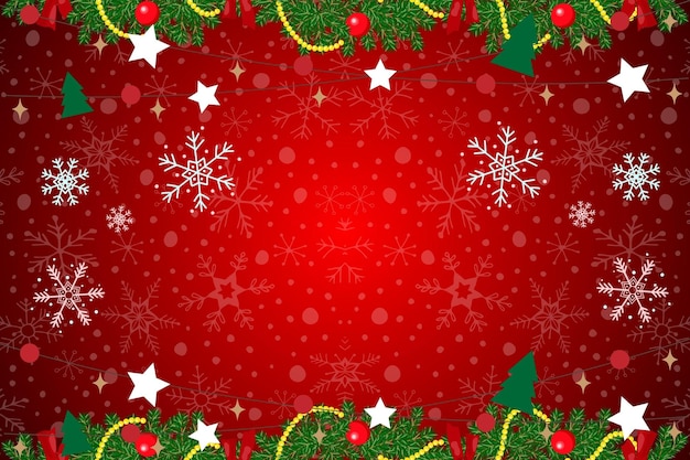 holiday cheer with snowflake confetti background
