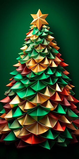 holiday christmas tree background stock graphic