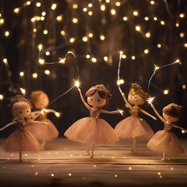 Holiday Fairy Lights Dance