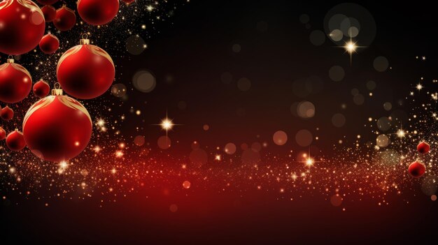 Holiday joy and magic this elegant ornament themed background