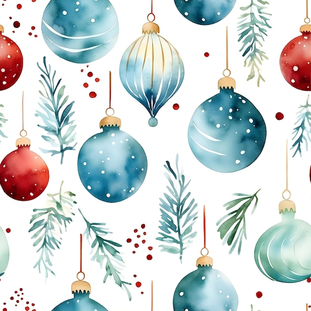 Holiday Seamless Christmas Pattern