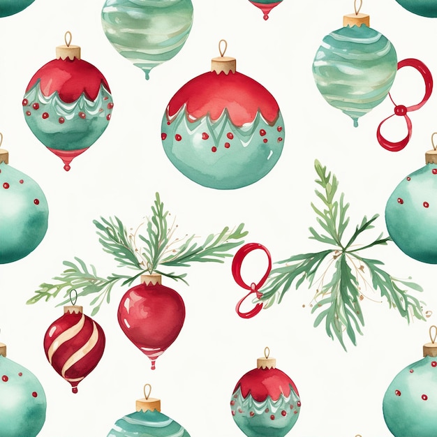 Holiday Seamless Christmas Pattern