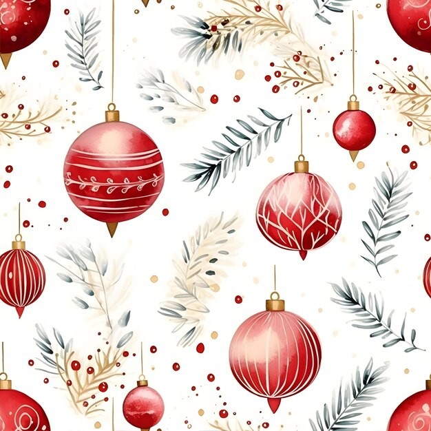 Holiday Seamless Christmas Pattern