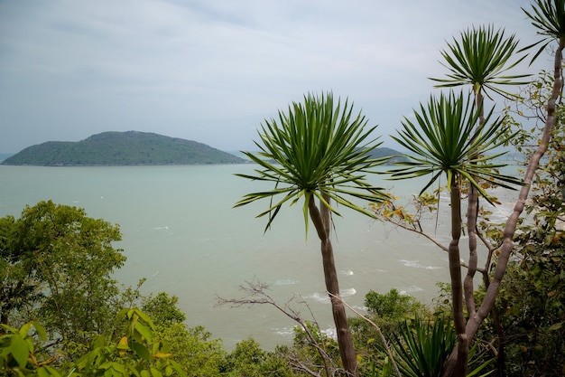 휴일 및 휴가 개념 열대 해변 태국 후아힌 해안