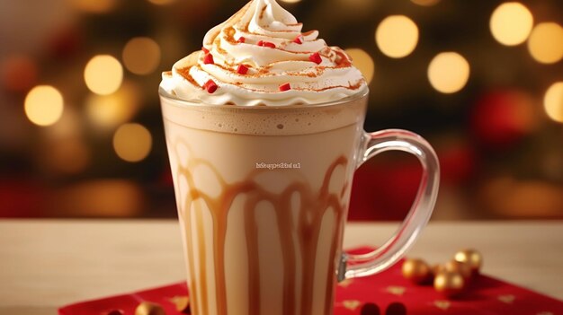 HolidayThemed Gingerbread Latte