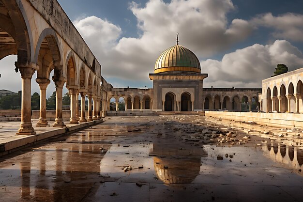 Святость олицетворяет величественное присутствие Алаксаса Мечеть Алакса