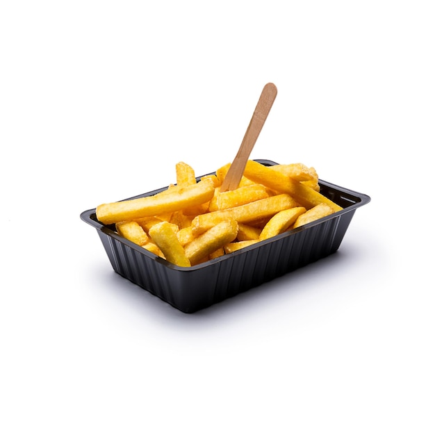 Hollandse Pommes Frites met vork