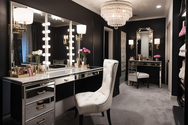 Hollywood Glam Dressing Room