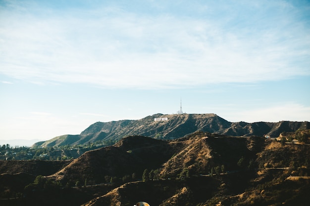 Photo hollywood sign in los angeles