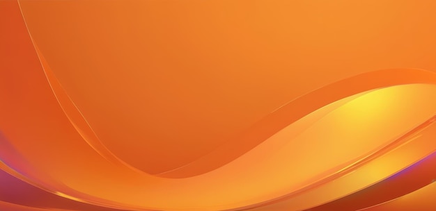 Holografische achtergrond met oranje golven