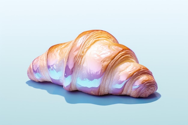 Foto holografische croissant