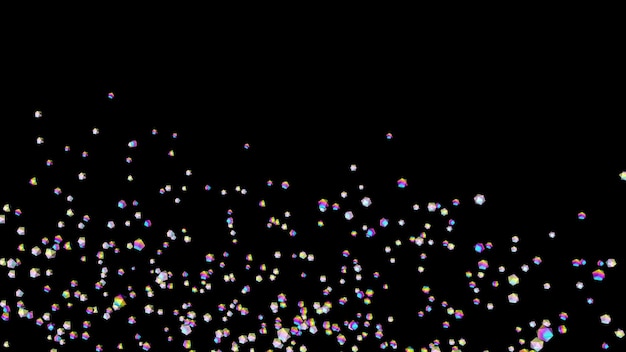 Holografische edelstenen achtergrond 3d illustratie Strass abstract behang Regenboog multicolor piramides Kristallen Diamanten Sieraden Mode Eenvoudige geometrische vormen achtergrond