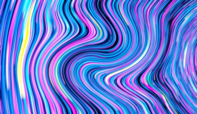Holografische folie regenboog Golf kleur fractal abstracte textuur achtergrond
