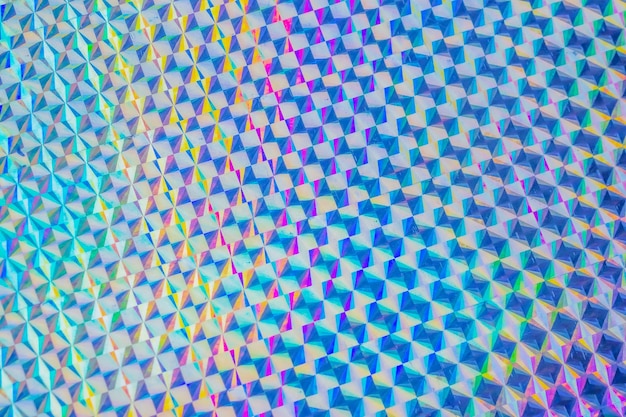 Foto holografische regenboogfolie iriserende textuur abstracte hologramachtergrond